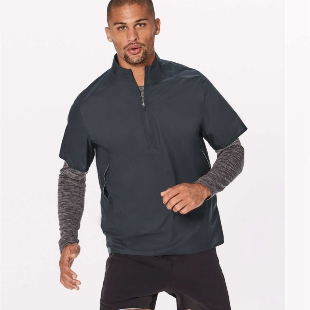 lululemon athletica Men's Gray Lightweight Jacket